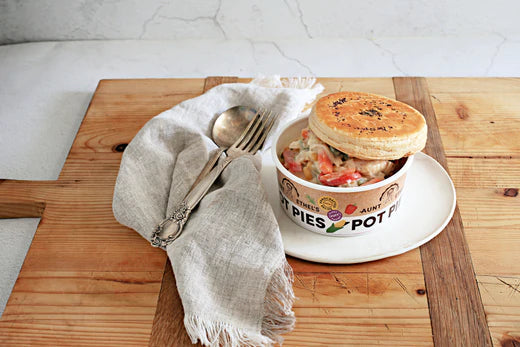 Ditch The Hour-long Chicken Pot Pie Recipe and Feel Good, Not Guilty, in 5 minutes. - Aunt Ethel’s Pot Pies