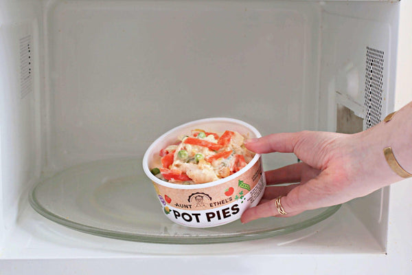 How to Microwave a Pot Pie in 5 Minutes