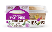 Coq Au Vin Pot Pie - Aunt Ethel’s Pot Pies