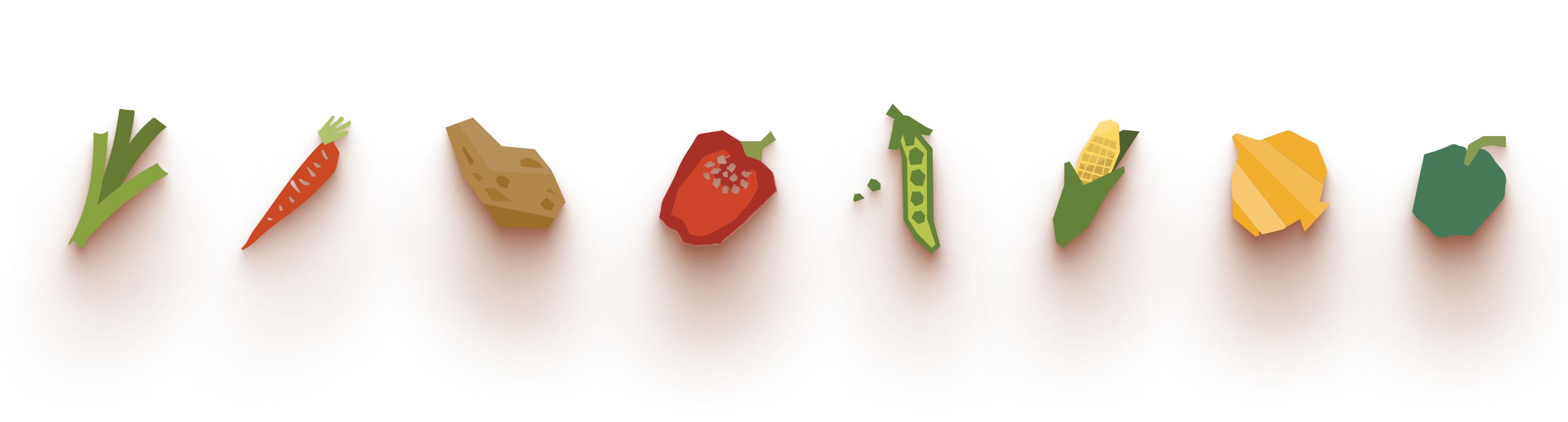 Ingredients floating